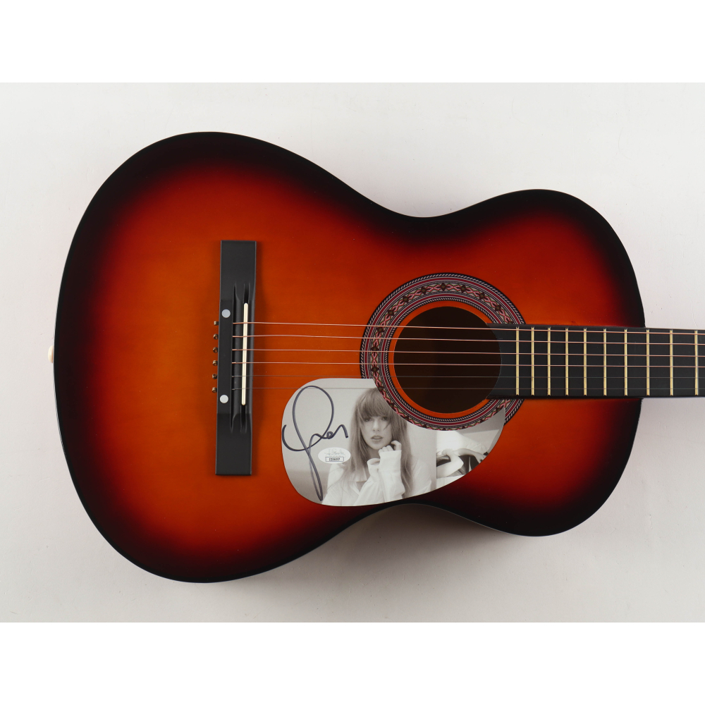 Taylor Swift Signed 38" Acoustic Guitar (JSA) at PristineAuction.com