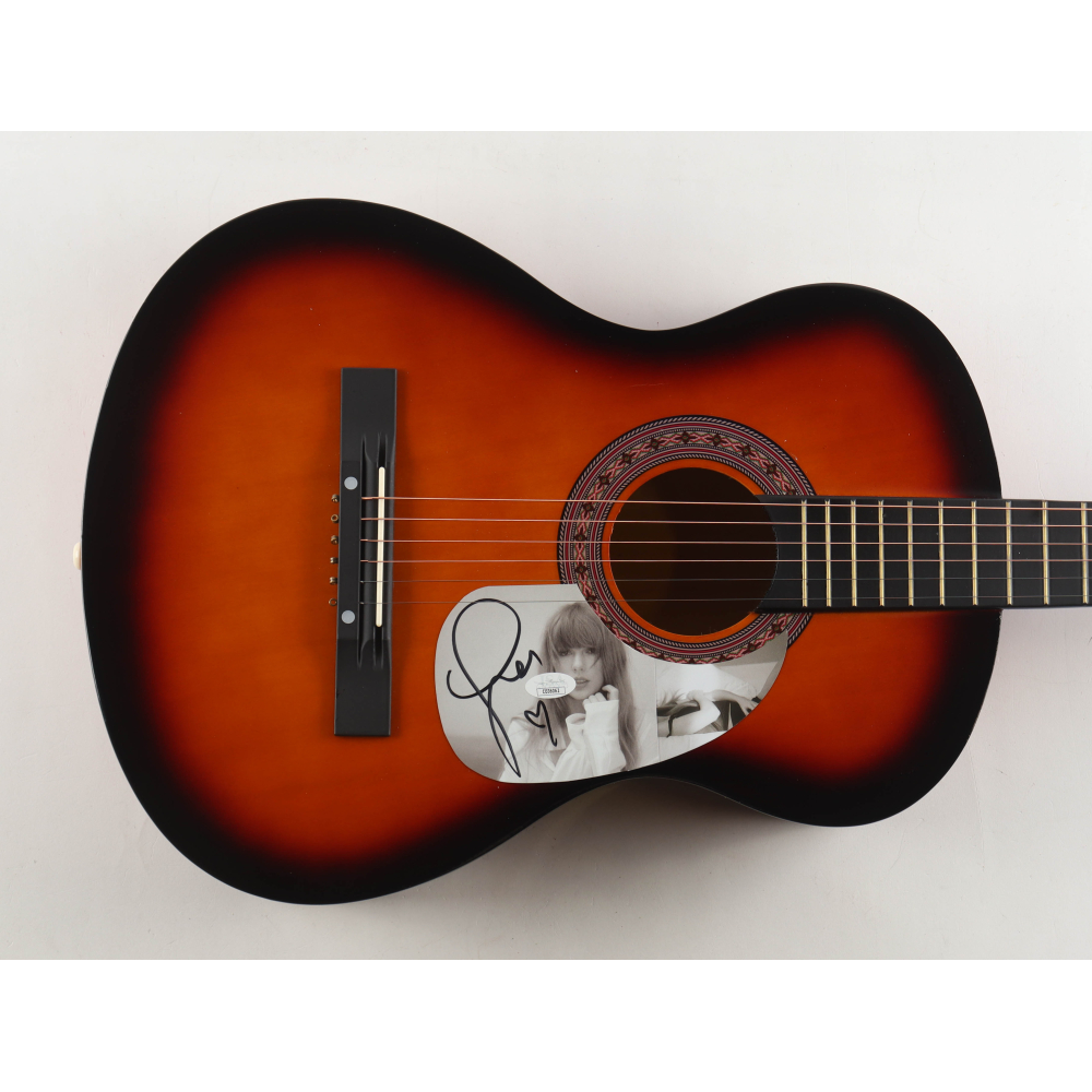 Taylor Swift Signed 38" Acoustic Guitar (JSA) at PristineAuction.com