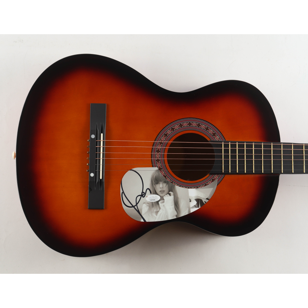 Taylor Swift Signed 38" Acoustic Guitar (JSA) at PristineAuction.com
