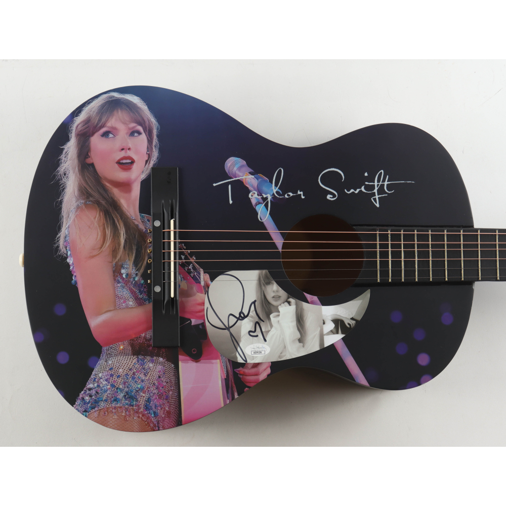 Taylor Swift Signed 38" Acoustic Guitar (JSA) at PristineAuction.com