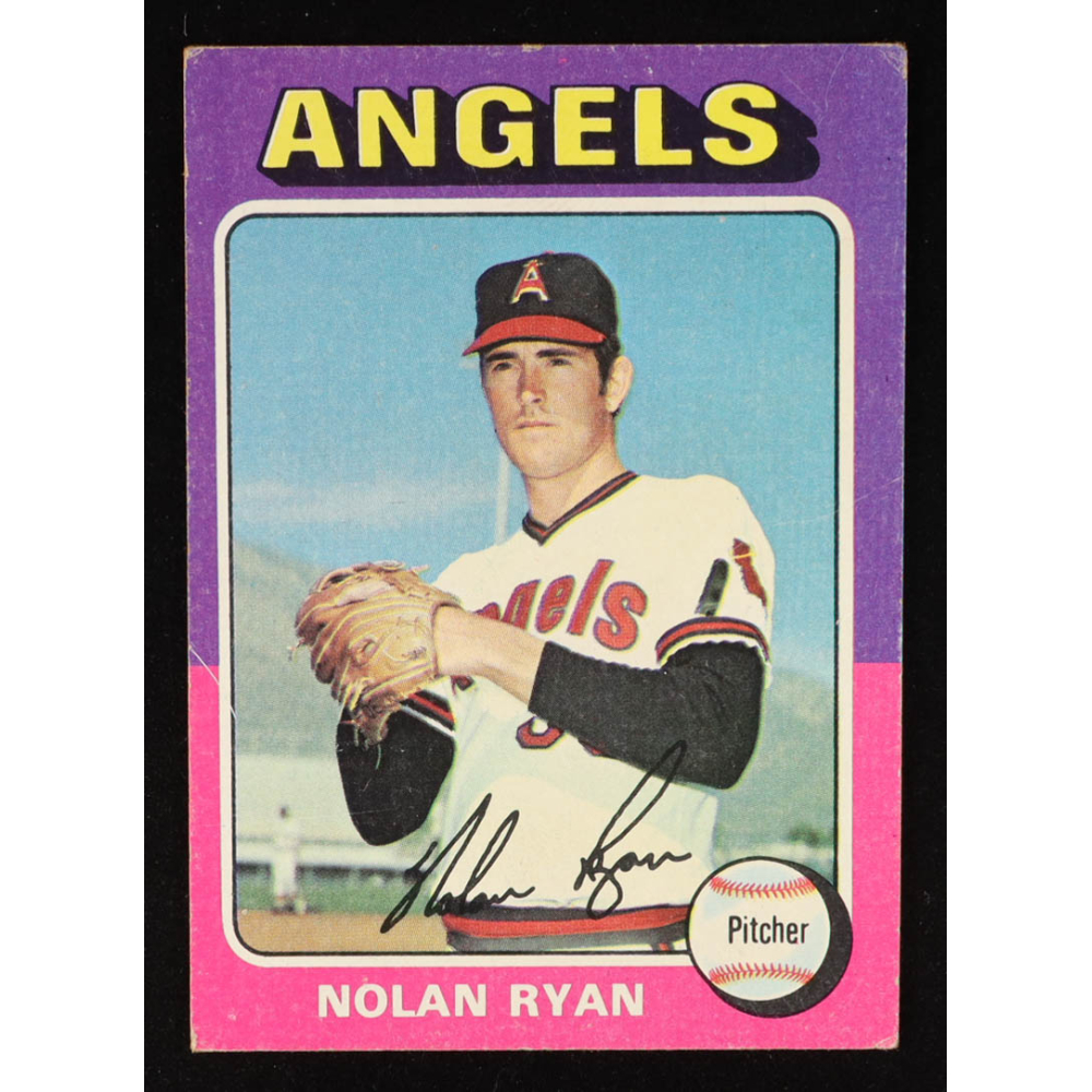 Nolan Ryan 1975 Topps #500 at PristineAuction.com
