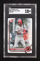 Elly De La Cruz 2022 Bowman 1st Edition Prospect #BPPF50 RC (SGC 10) at PristineAuction.com