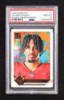 Jayden Daniels 2024 Donruss Rookie Gridiron Kings #1 RC (PSA 10) at PristineAuction.com