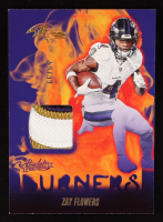 Zay Flowers 2024 Absolute Absolute Burners Jerseys Gold #13 #59/99 at PristineAuction.com