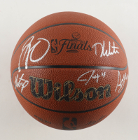 2024 NBA Finals Basketball Signed By (4) Jayson Tatum, Derrick White, Jrue Holiday & Al Horford (JSA & Fanatics) at PristineAuction.com
