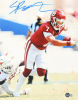 Spencer Rattler Signed Oklahoma Sooners 11x14 Photo (Beckett) at PristineAuction.com