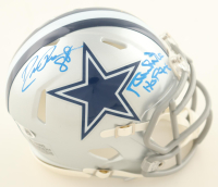 Drew Pearson & Randy White Signed Cowboys Speed Mini Helmet Inscribed "HOF 94" (JSA) at PristineAuction.com