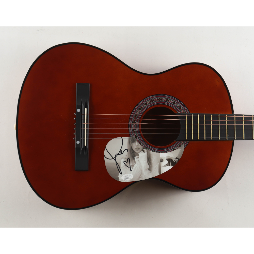 Taylor Swift Signed 38" Acoustic Guitar (JSA) at PristineAuction.com