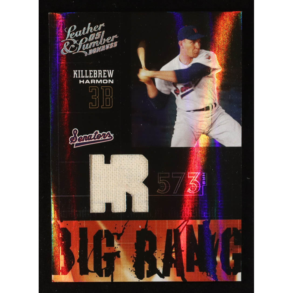 Harmon Killebrew 2005 Leather and Lumber Big Bang Jersey #BB14 #97/100 at PristineAuction.com