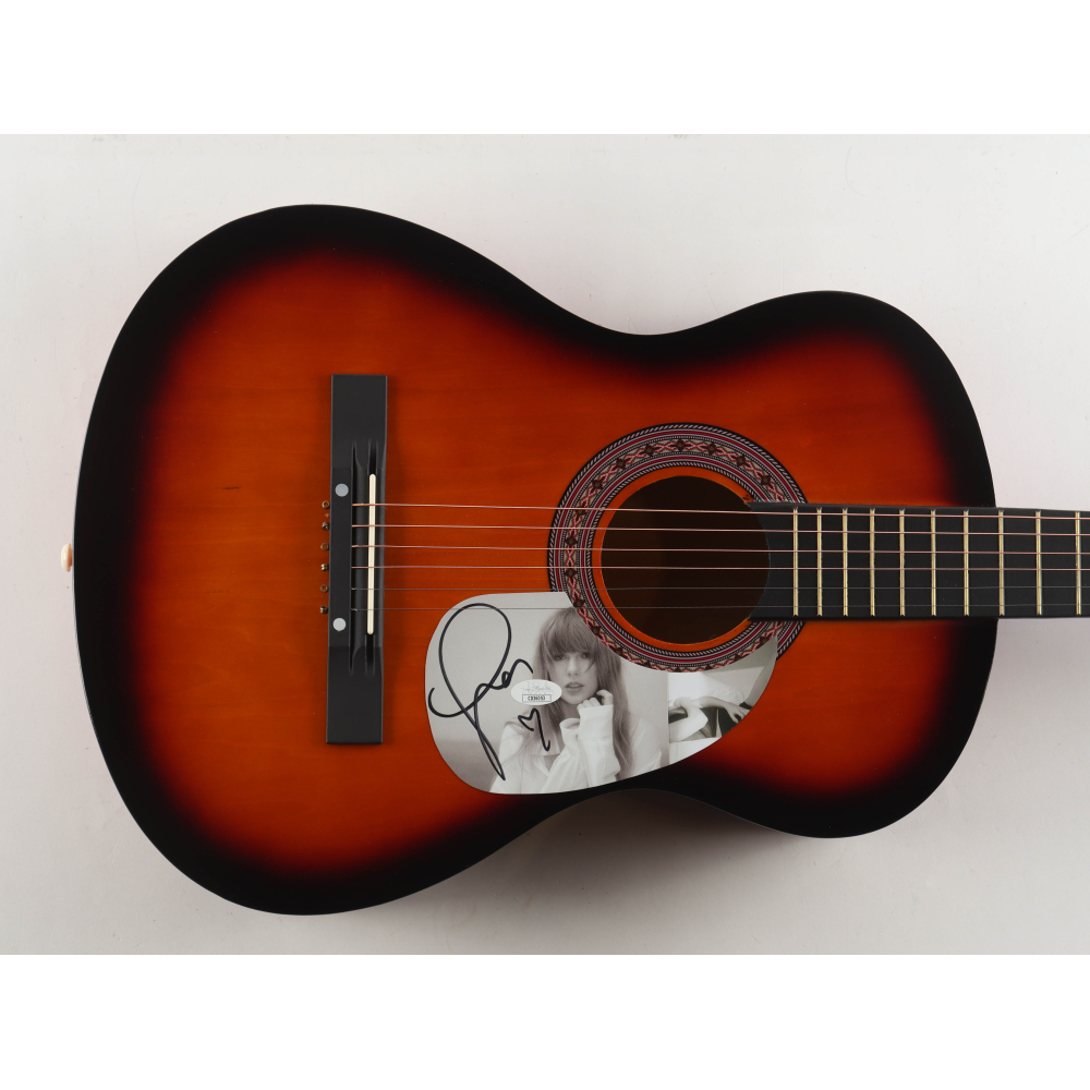Taylor Swift Signed 38" Acoustic Guitar (JSA) at PristineAuction.com