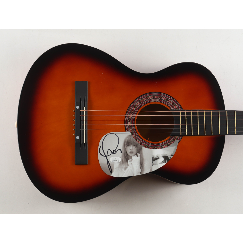 Taylor Swift Signed 38" Acoustic Guitar (JSA) at PristineAuction.com