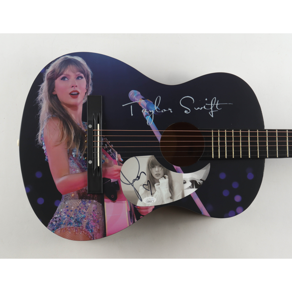 Taylor Swift Signed 38" Acoustic Guitar (JSA) at PristineAuction.com