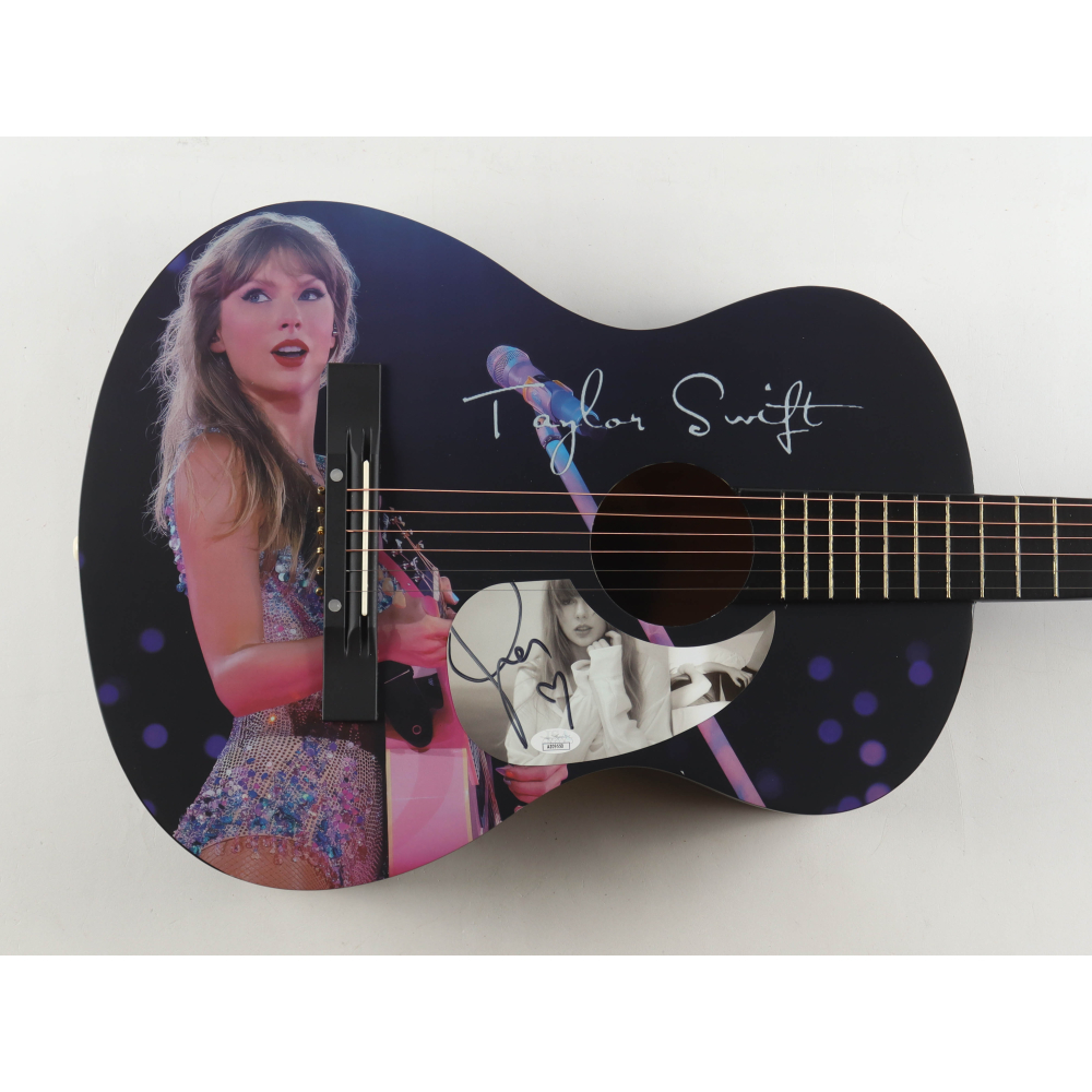 Taylor Swift Signed 38" Acoustic Guitar (JSA) at PristineAuction.com