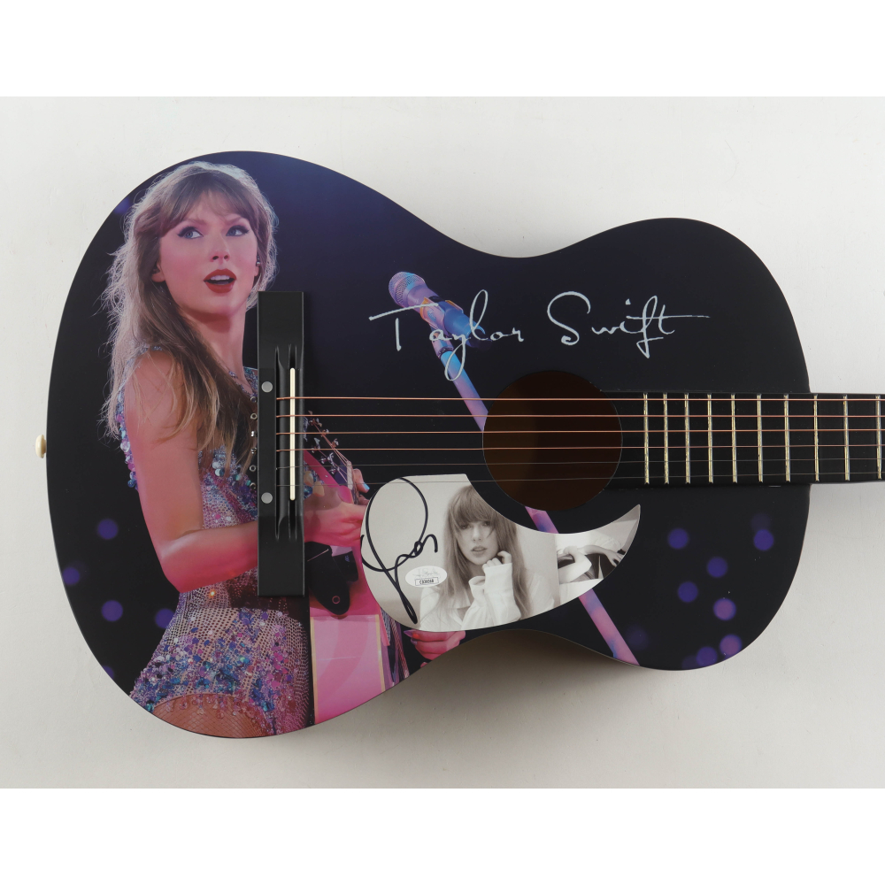 Taylor Swift Signed 38" Acoustic Guitar (JSA) at PristineAuction.com
