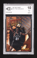 Tim Duncan 1997-98 Finest #101 RC (BCCG 10) at PristineAuction.com