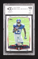 Odell Beckham Jr. 2014 Topps #355A RC (BCCG 10) at PristineAuction.com