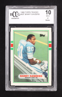 Barry Sanders 1989 Topps Traded #83T RC (BCCG 10) at PristineAuction.com