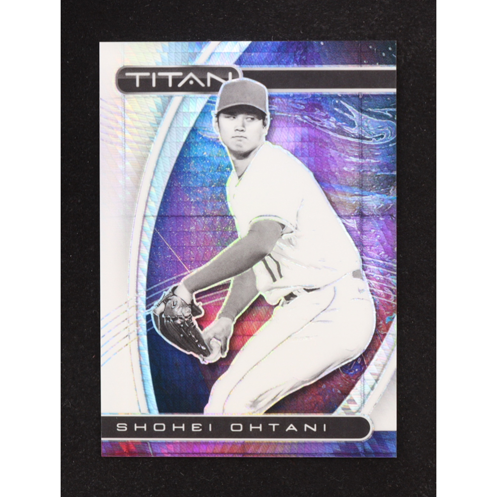 Shohei Ohtani 2021 Panini Titan Hyper #6 #237/299 at PristineAuction.com