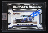 Shane Van Gisbergen Signed 2024 Donruss Burning Rubber #14 RC (PA) at PristineAuction.com