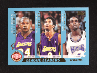 Shaquille O'Neal / Kobe Bryant / Chris Webber / Allen Iverson / Jerry Stackhouse / Vince Carter 2001-02 Topps #215 Points Leaders at PristineAuction.com