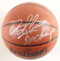 Dennis Rodman Signed NBA Basketball with Stand Inscribed "5x Champ" (PSA) at PristineAuction.com