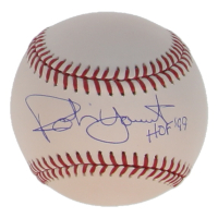Robin Yount Signed OML Baseball Inscribed "HOF '99" (JSA) at PristineAuction.com