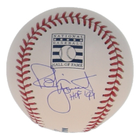 Robin Yount Signed OML Hall of Fame Logo Baseball Inscribed "HOF '99" (Beckett) at PristineAuction.com