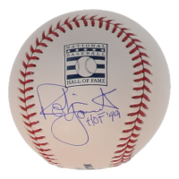 Robin Yount Signed OML Hall of Fame Logo Baseball Inscribed "HOF '99" (Beckett) at PristineAuction.com