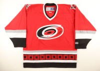 Noah Hanifin Signed Hurricanes CCM Authentic Jersey (Beckett) at PristineAuction.com