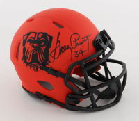 Greg Pruitt Signed Browns Rave Alternate Speed Mini Helmet (JSA) at PristineAuction.com