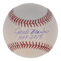 Jack Morris Signed OML Baseball Inscribed "HOF-2018" (Beckett) at PristineAuction.com