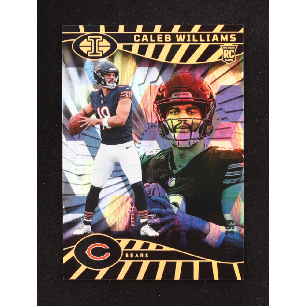 Caleb Williams 2024 Panini Illusions Trophy Collection Cubic #13 RC #118/399 at PristineAuction.com