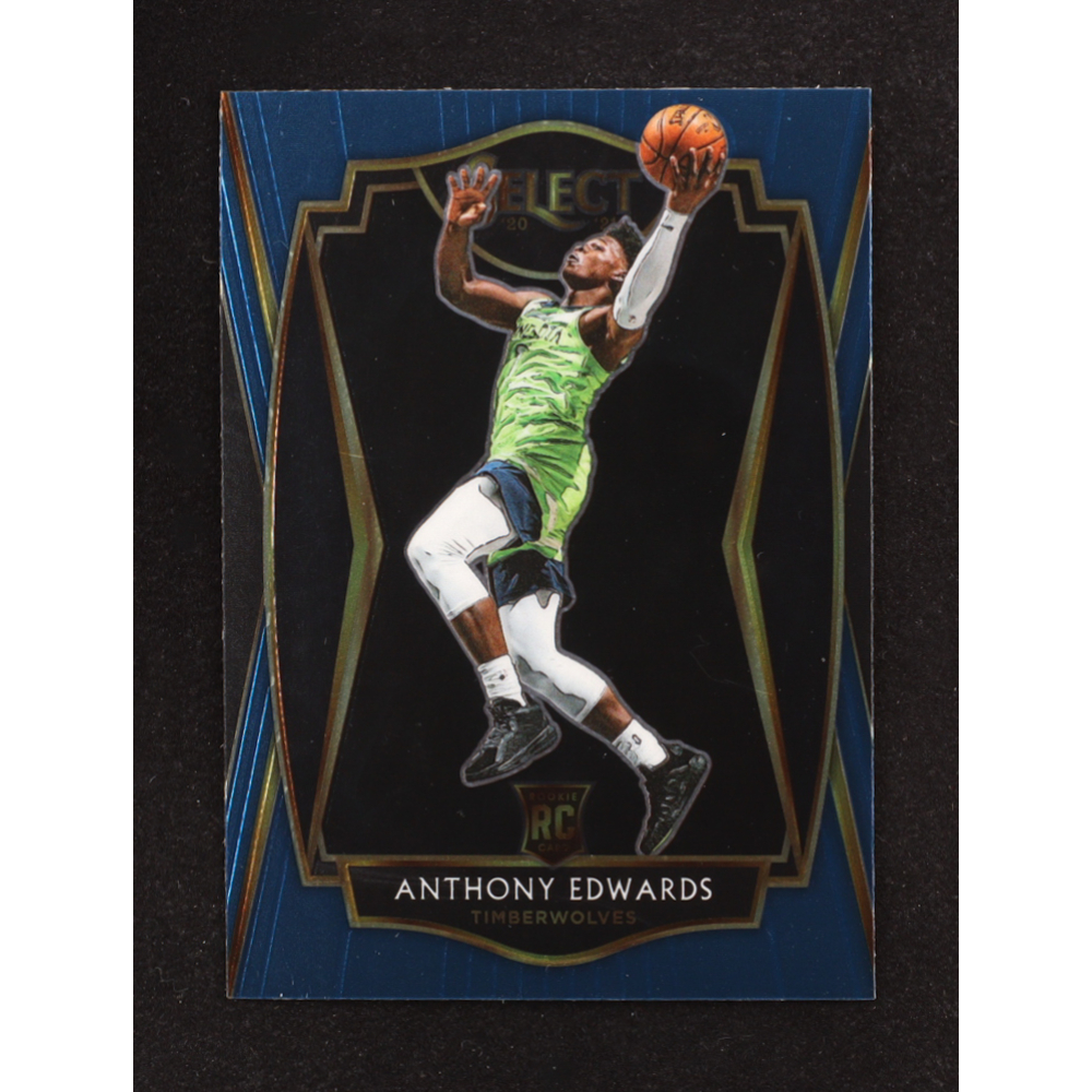 Anthony Edwards 2020-21 Select Blue Retail #169 RC at PristineAuction.com