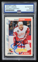 Jimmy Carson Signed 1992-93 Score #9 (PSA Authentic) at PristineAuction.com