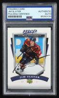 Jim Slater Signed 2006-07 Upper Deck MVP #12 (PSA Authentic) at PristineAuction.com