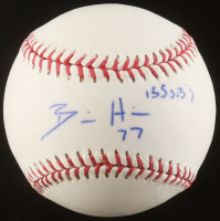 Billy Hamilton Signed OML Baseball Inscribed "155 SB's" (JSA) at PristineAuction.com