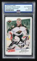 Nicklas Backstrom Signed 2008-09 Upper Deck Victory #101 (PSA Authentic) at PristineAuction.com