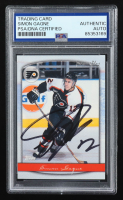 Simon Gagne Signed 1999-00 Topps Premier Plus #139 (PSA Authentic) at PristineAuction.com