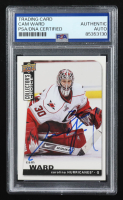 Cam Ward Signed 2008-09 Collector's Choice #22 (PSA Authentic) at PristineAuction.com