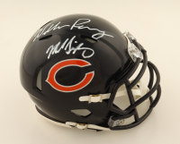 Mike Singletary & William Perry Signed Bears Speed Mini Helmet (JSA) at PristineAuction.com