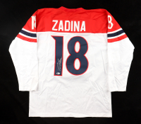 Filip Zadina Signed Jersey (Beckett) at PristineAuction.com