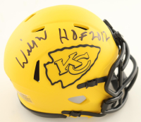 Willie Roaf & Emmitt Thomas Signed Chiefs Rave Alternate Speed Mini Helmet Inscribed "HOF 2012" & "HOF 08" (JSA) at PristineAuction.com