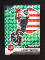 Anthony Edwards 2020-21 Panini Mosaic Mosaic Green #252 NP RC at PristineAuction.com
