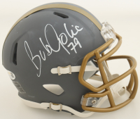 Bob Golic Signed Browns Slate Alternate Speed Mini Helmet (JSA) at PristineAuction.com