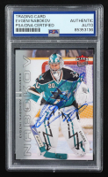 Evgeni Nabokov Signed 2009-10 Ultra #124 (PSA Authentic) at PristineAuction.com
