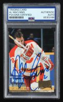 Al MacInnis Signed 1994-95 Ultra #185 (PSA Authentic) at PristineAuction.com
