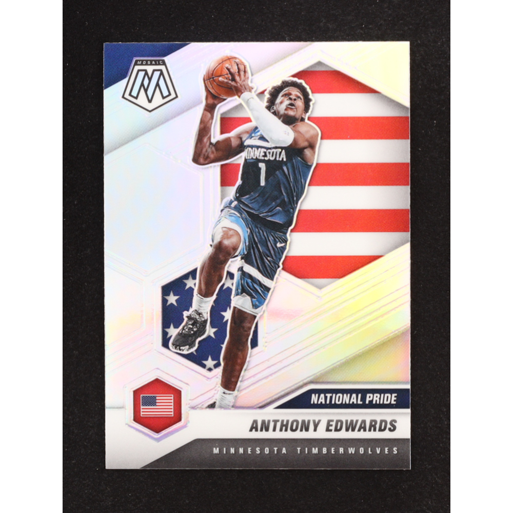 Anthony Edwards 2020-21 Panini Mosaic #252 NP RC at PristineAuction.com
