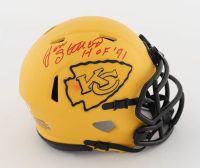 Jan Stenerud Signed Chiefs Rave Alternate Speed Mini Helmet Inscribed "HOF '91" (JSA) at PristineAuction.com