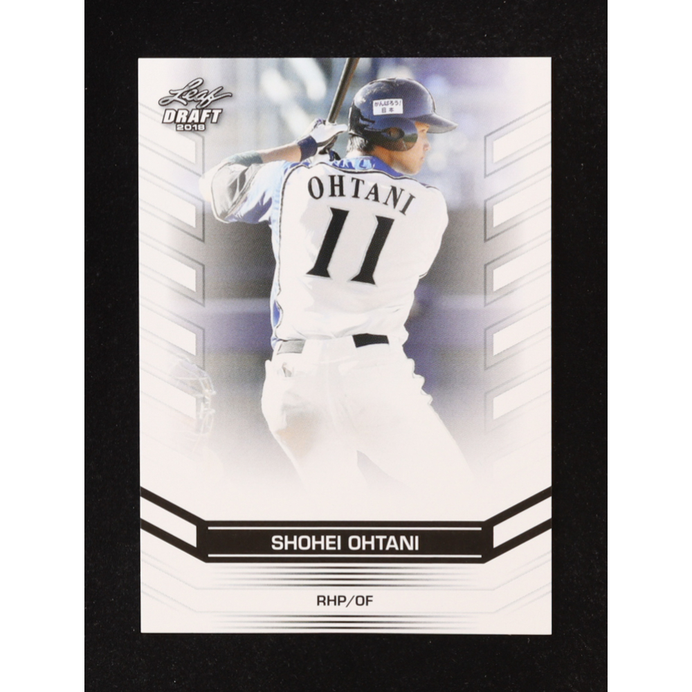 Shohei Ohtani 2018 Leaf Ohtani Draft Year #DY01 RC at PristineAuction.com