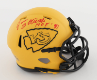 Jan Stenerud Signed Chiefs Rave Alternate Speed Mini Helmet Inscribed "HOF '91" (JSA) at PristineAuction.com